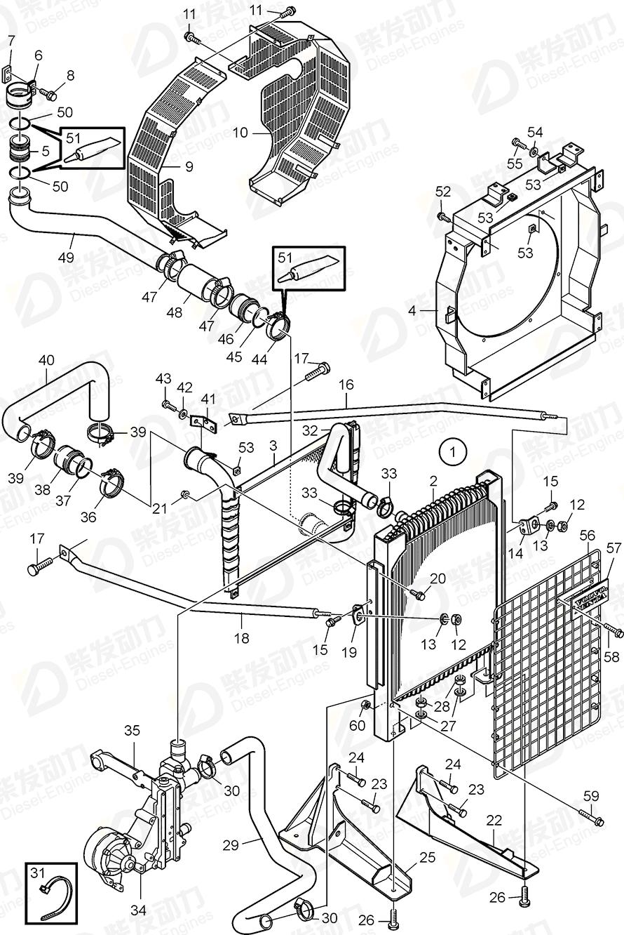 volvo penta Screw 21087598 Drawing volvo penta Screw 21087598 Drawing